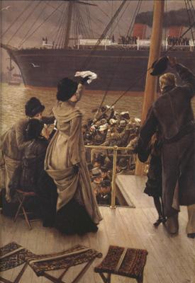 James Tissot Goodbye-On The Mersey (nn01) oil painting image